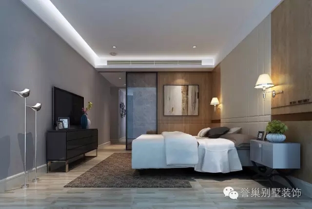 綠景公館主臥裝修設計效果圖